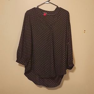 Vince Camuto V-Neck Blouse
